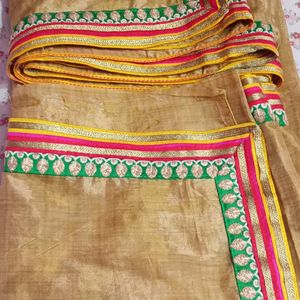 Free Broun Saree