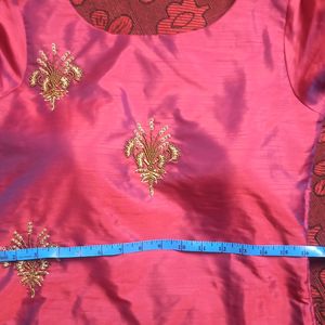 Beautiful Rose Colour kurta