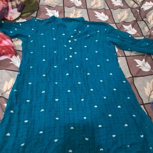 1short 3 Knee Length Kurti