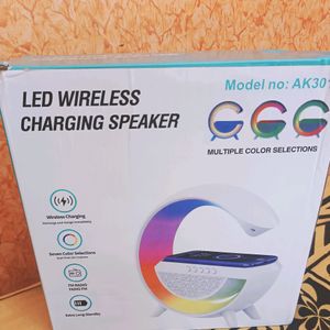 Led Wirless Charging Bluetooth Speaker