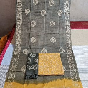 Khadi Silk Batik Suits