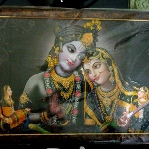 Beautiful Krishna Radha Frame