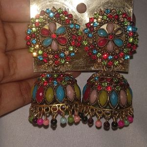 🤩 Big Beautiful Zumka Earring 🤩