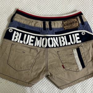 original BLUEMOONBLUE vintage scout type shorts