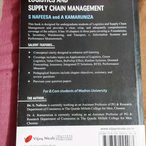 Logistics And Supply Chain Management