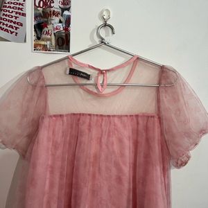 Flowy Pink Top / Dress