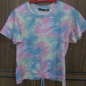 Vibrant Multicolor Girls Top – Stylish & Fun