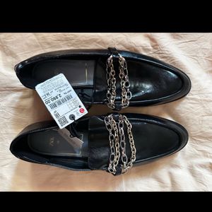 ZARA CHAIN LOAFERS