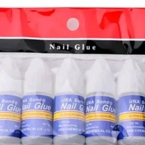 Nail Extension Glue Pack Of 5 New