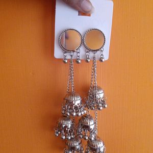 Mirror Jhumka