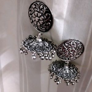 Oxidised Earrings