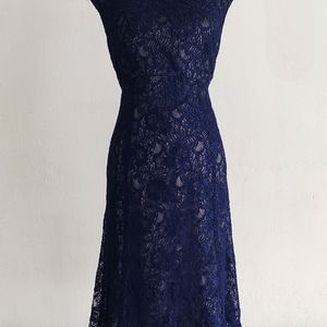 Blue Lace Dress