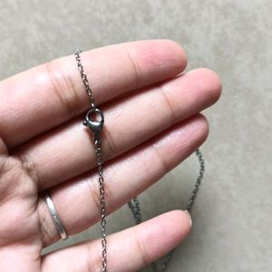 Silver Heart Neckless