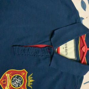 Original BOSSINI polo Navy Blue Shirt