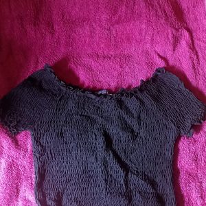 Cute Smocked Crop top