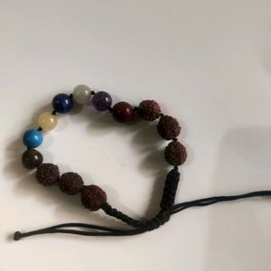 Natural Stones With Rudraksha Bracelet