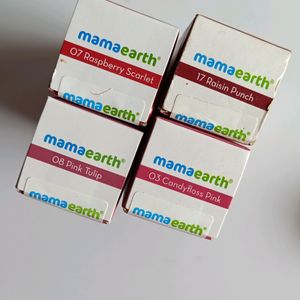 Combo Of 4 Mamaearth Lipstick