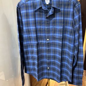 Gap Navy Check Shirt