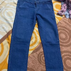 mens blue denim new condition