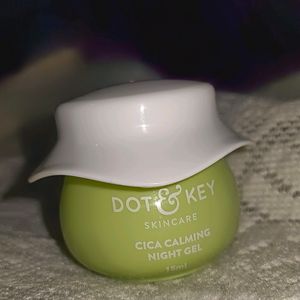 New Dot And Key Night Gel Cica Calming