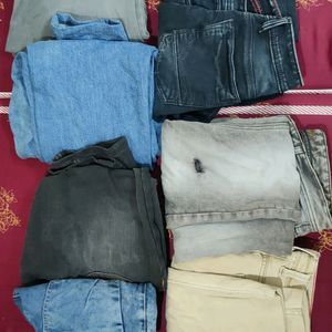 🔴🔴🔴PREMIUM COMBO - 7 JEANS, 6 SHIRTS, 3 T-SHIRT