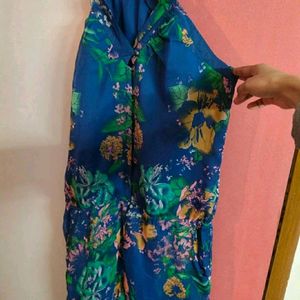 Tropical Print New Jumpsuit