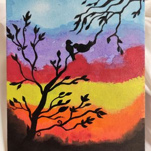 Love birds Painting