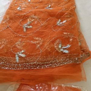 Unstiched Lahenga Choli And Dupatta