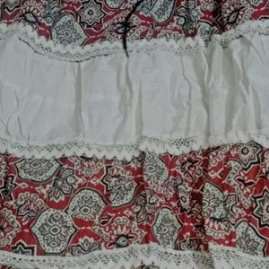 ETHNIC SKIRT ( FREE SIZE )