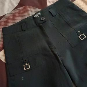 Branded Black Trouser