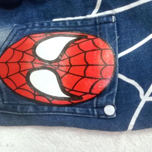 Blue Spiderman Jean