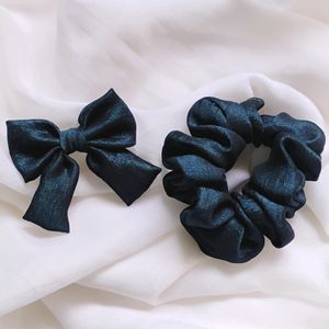 Combo Of Scrunchies And Hairclip