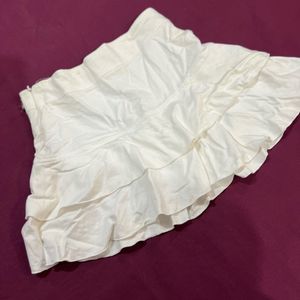 White color Skirt