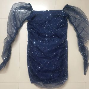 Net Galaxy Mini Party Dress