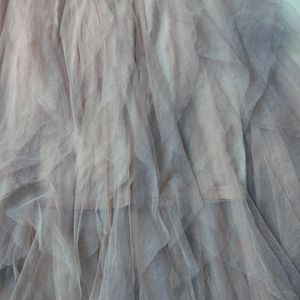 Tutu Skirt Multilayer Fluffy Net Dusty Pink