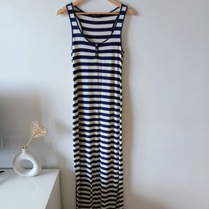 Forever New Striped Tank Maxi Dress