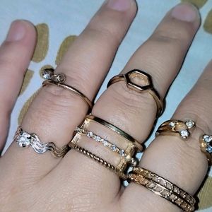 5 Pcs Ring Set