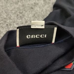 Gucci Web Crest Navy Embroidered logo Authentic