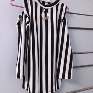 Party Wear Striped Top