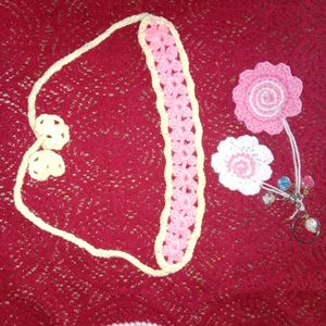 Crocheted Hair Band