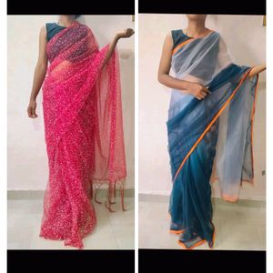 Pack Of 2 Net Saree ❤️