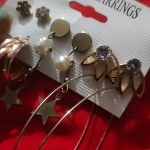 Korean Earrings Set