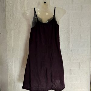 MOSSIMO BURGUNDY DRESS