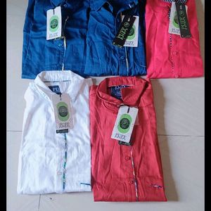 Pack Of 5 Shirt Combo Total New