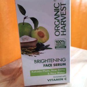 Sealed Organic Harvest Brightening Face Serum 30ml