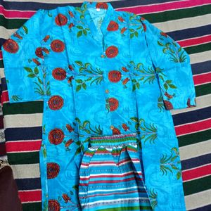 kurti plazo set