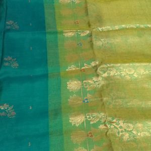 Green Pattu Saree