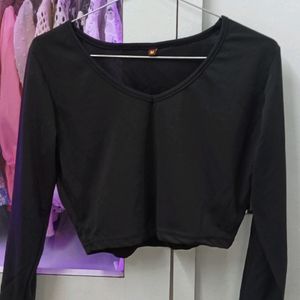 V-neck Full Sleeves Top