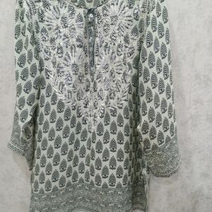 Chickankari Short Kurti