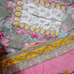 Anarkali Kurta Dupatta Bottom